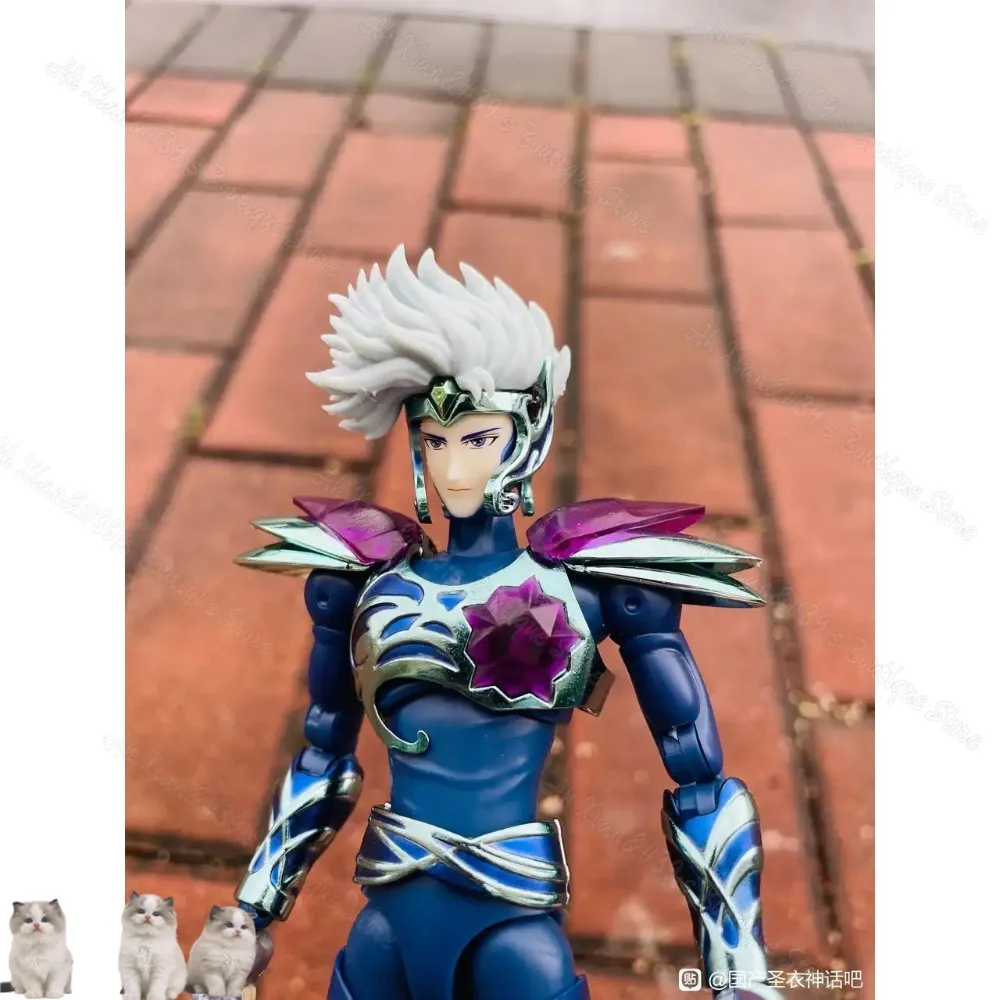 จุดสินค้า JM.MST Saint Seiya Myth Cloth EX Ennetsu Saint/คริสตัล WarriorTwelve Zodiac Knight Action ตุ๊กตา