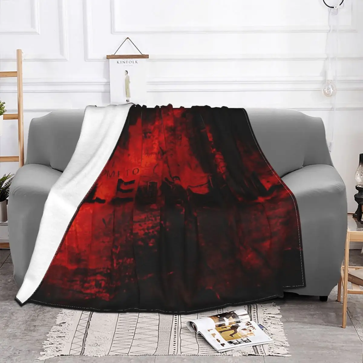 Dark Sector Blanket Silent Hill Games Fleece Plush All Season Cute Lightweight Thin Throw Blankets For bed Bedspread