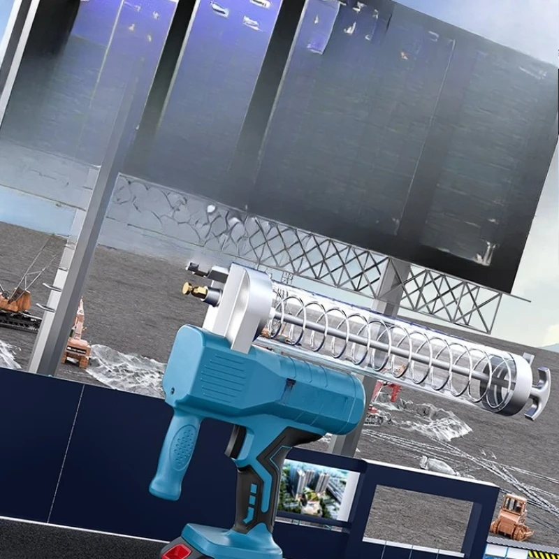 

Electric butter gun rechargeable 24V lithium battery new automatic caterpillar excavator butter artifact