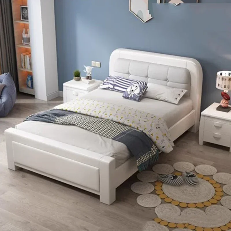 

Baby Bassinets Childrens Furniture Kids Bedroom Handrail Comfortable Bed Safety Children Berceau‌ Cama Infantil Child Bunk
