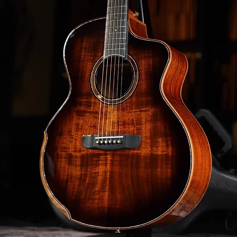 Merida 41 inch All-solid Wood Acoustic Guitar Cutaway Design