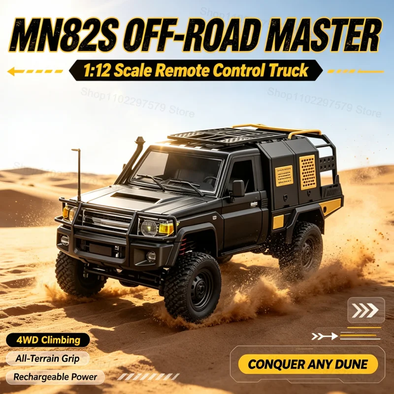 Power Tools World - 1:12 MN Modell MN82S RC Offroad-Truck