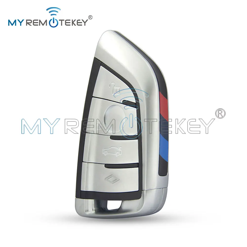 REMTEKEY Smart Key Case Shell 4 Button for BMW X5 X6 3 5 7 Series 2009-2018 FCC NBGIDGNG1/DHGEDGNG1/N5F-ID2A