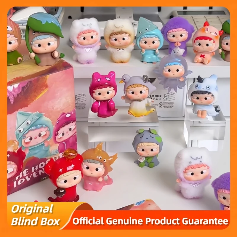 Ozai De Hooded Adventures Series Blind Box Mooie Mini Beeldje Decoratie Model Speelgoed Ozai Anime Figuur Verrassingsdoos Kindergeschenken