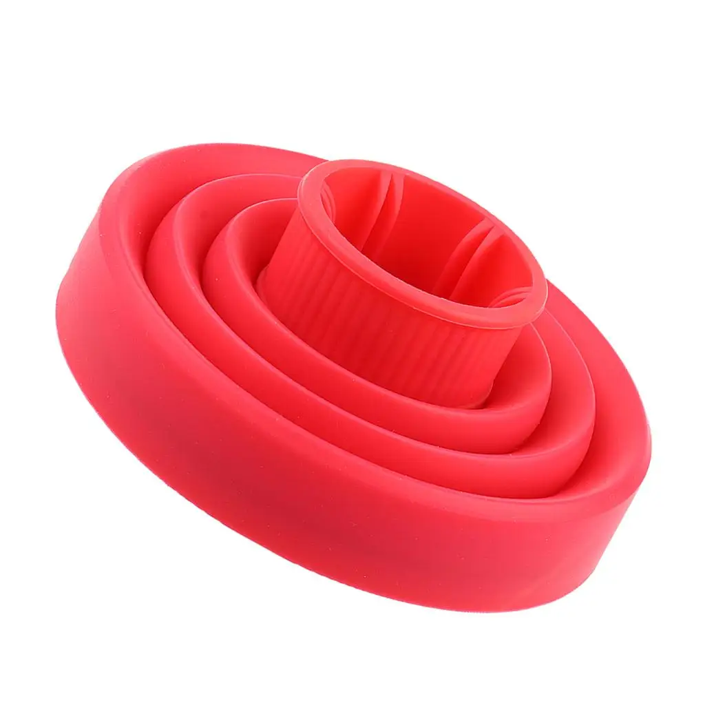 Universal Hair Dryer Diffuser Silicone Plastic Foldable Salon Tool Lightweight Heat Resistant for Travel and Home
