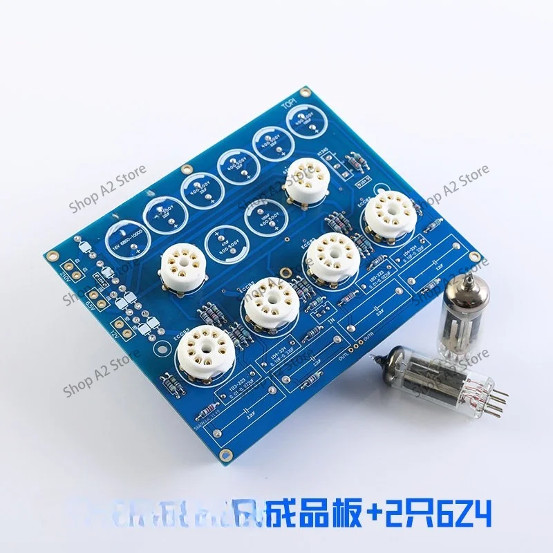 Audiophile grade, pre-bile stage, classic sound, tube pre-stage, kit PCB