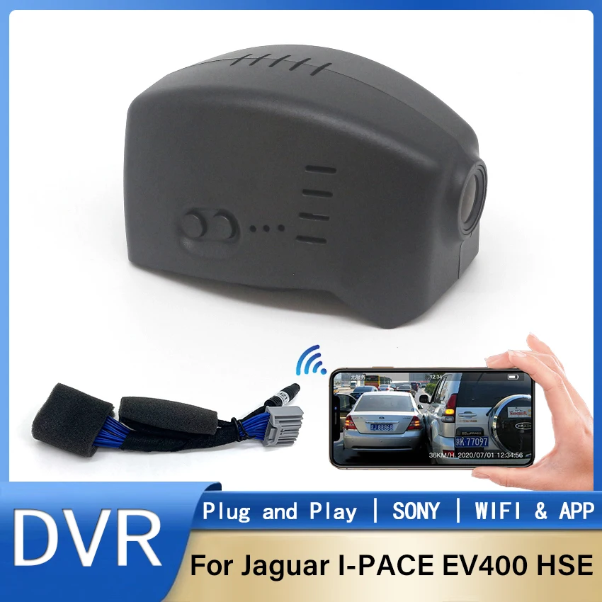 Dash Cam For Jaguar I-PACE EV400 HSE 2018 2019 2020 Plug and Play Car DVR DashCam Camera Video Recorder High Quality HD 1080P