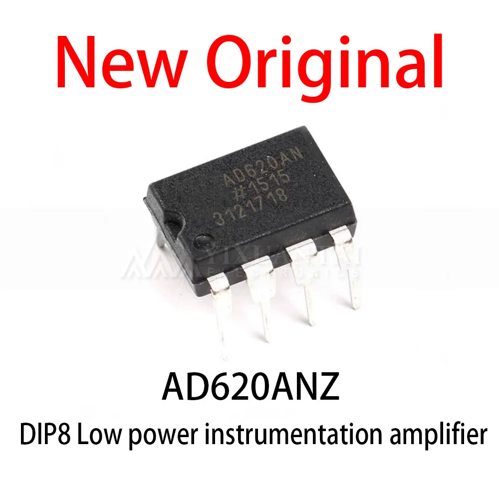 (10-20Piece)100% New original AD620ANZ AD620AN AD620 DIP8 Low power instrumentation amplifierNew