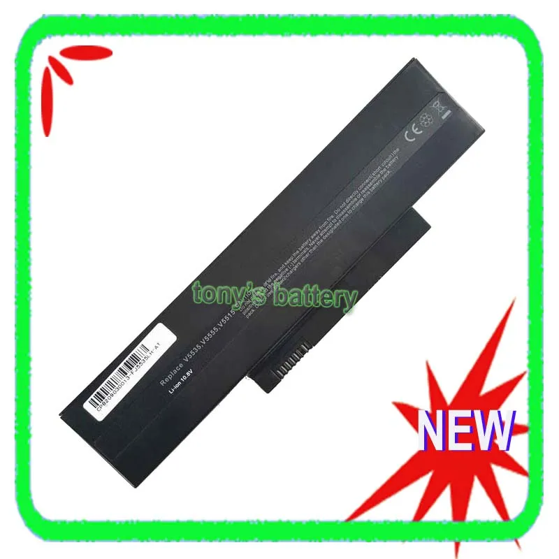 

6-элементный аккумулятор для Fujitsu Siemens Esprimo Mobile V5515 V5535 V5555 FOX-EFS-SA-22F-06 FOX-EFS-SA-XXF-06 EFS-SS-22E-06