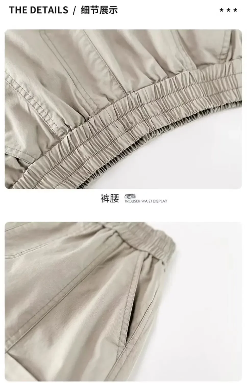 ZOETOPKID Neue Jungen-Freizeithosen Herbst Kinder Lose Baumwoll-Sporthosen Schwarze Hosen für Kinder Frühling Kinderbekleidung – Detail 10