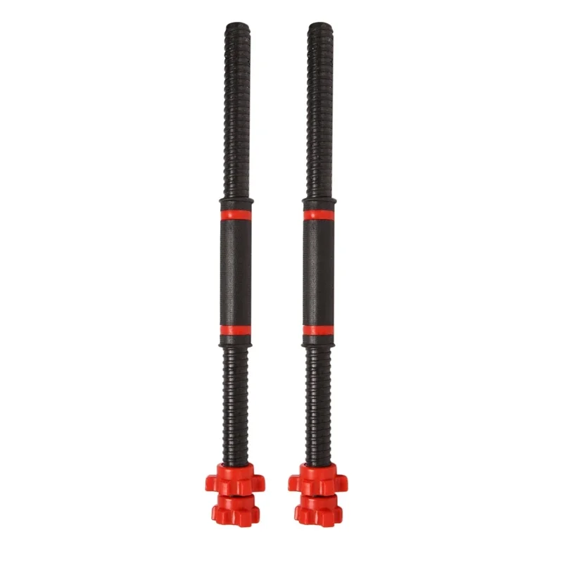 18 Inch Adjustable Dumbbell Bars, Non-Slip Dumbbell Handles, Threaded Dumbbell Handles With Safety Locks Dumbbell set Weighted