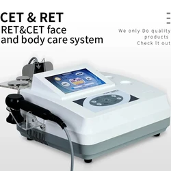 448Khz CET RET Diatermia Diathermy Physiotherapy Machine Portable High Radio Frequency Therapy Pro Loss Weight Corporal Shaping