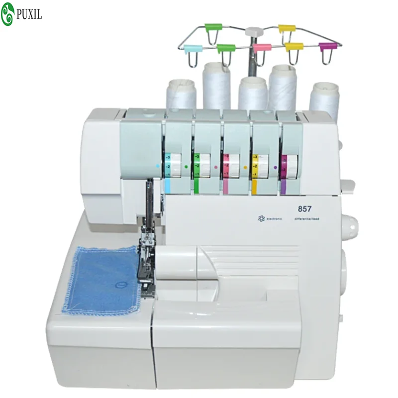 

Sewing Machine Line Hemming Zigzag Stretch Sewing Machine 857 Overlock Machine With English Manual 220V