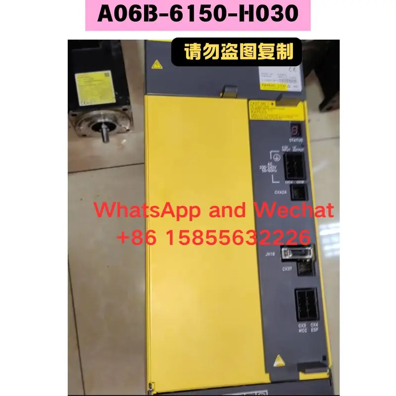 Used Driver A06B-6150-H030 Functional test OK