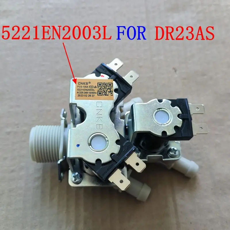 5221EN2003L For drum Washing Machine DR23AS AC220-240V Water Inlet Valve Electromagnetic Valve Parts