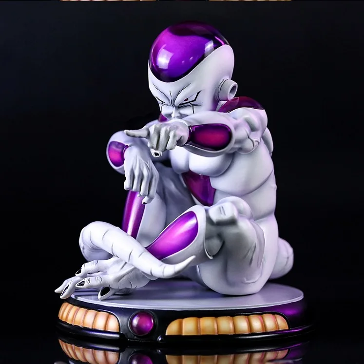 13 см японское аниме Dragon Ball фигурка Frieza Final Form сидячая осанка очки вперед ПВХ фигурка модель статуя игрушка подарки