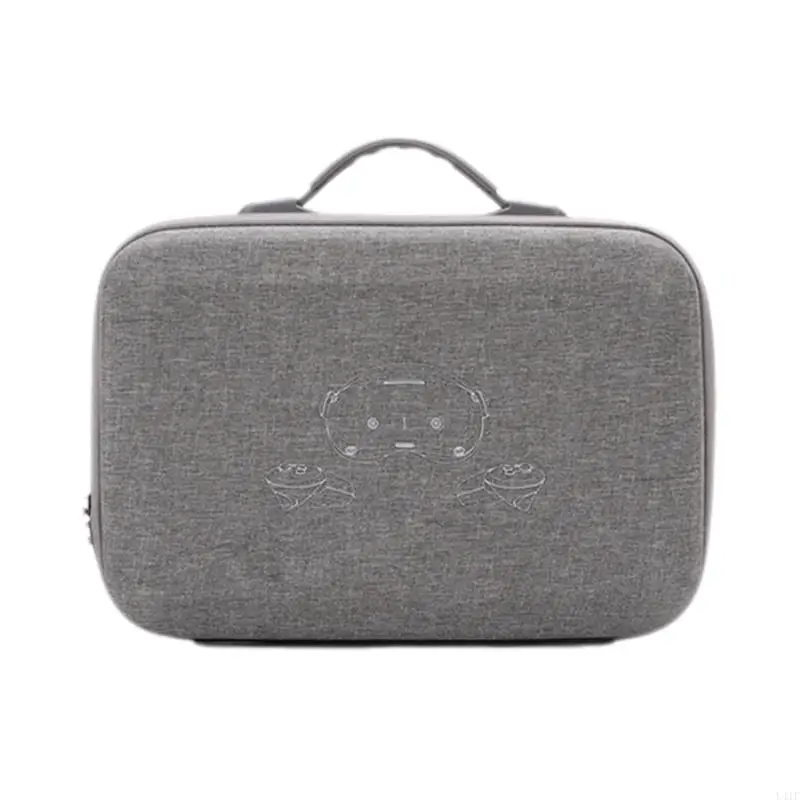 Caixa viagem L41F para 4 Headsets Controllers Hard carregando caixa bolsa bolsa proteção Caixa