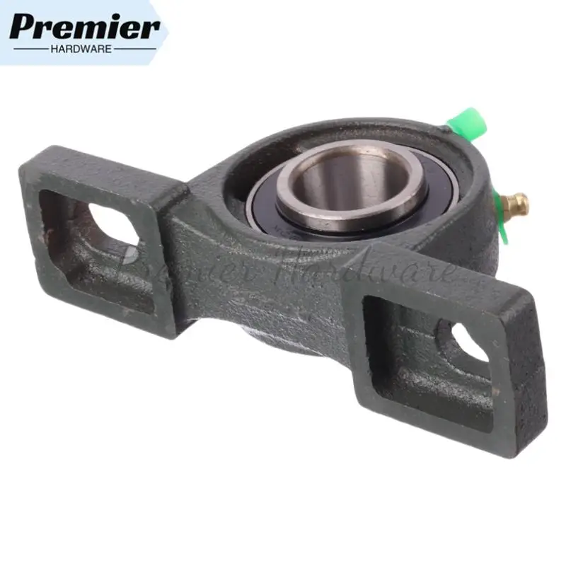 Almofada de rolamento de esferas com parafuso duplo de furo de 20 mm: assento de suporte de eixo autoalinhante UCP205