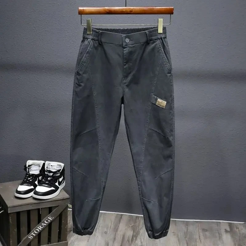 

The Men's Autumn and Winter Fashion Brand's Plus-size Stretchy Loose and Tight-fitting Haren Casual Pants Are Now Available