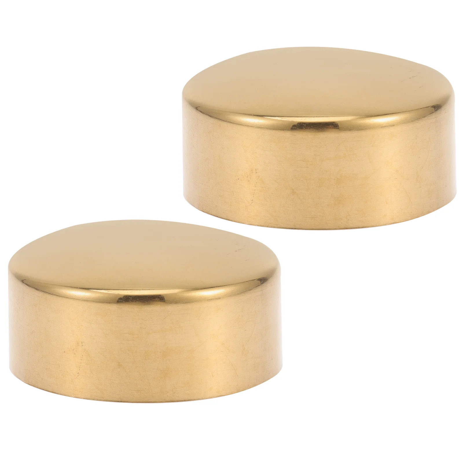 

2pcs Wooden Handrail End Caps Hand Railing End Caps Round Handrail End Plugs metal plugs for round holes