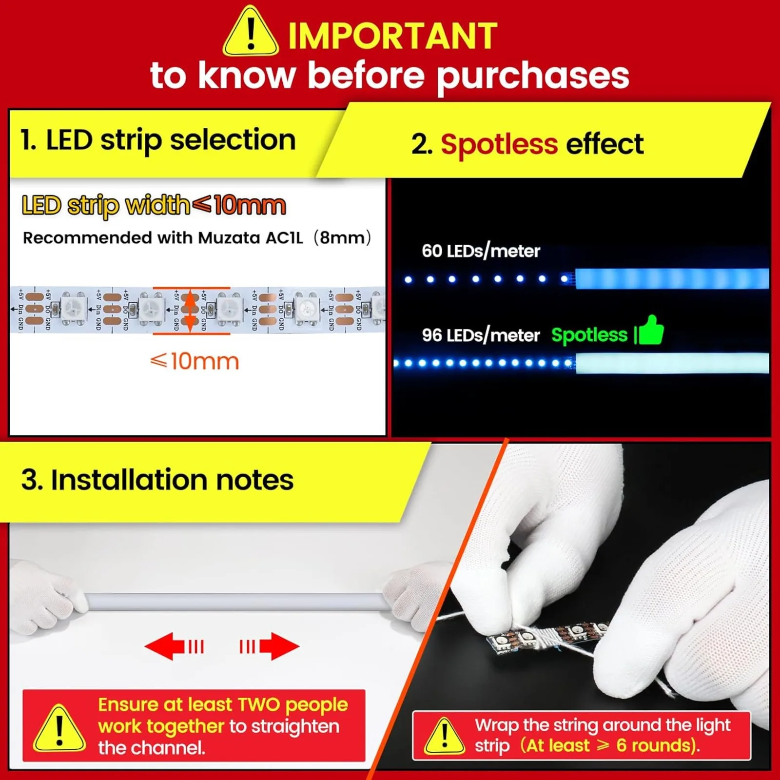 Silikon-LED-Kanal IP67 Wasserdicht Flexibler Biegbarer Diffusorkanal Passend für Neon-LED-Streifen mit einer Breite von bis zu 11MM USC2