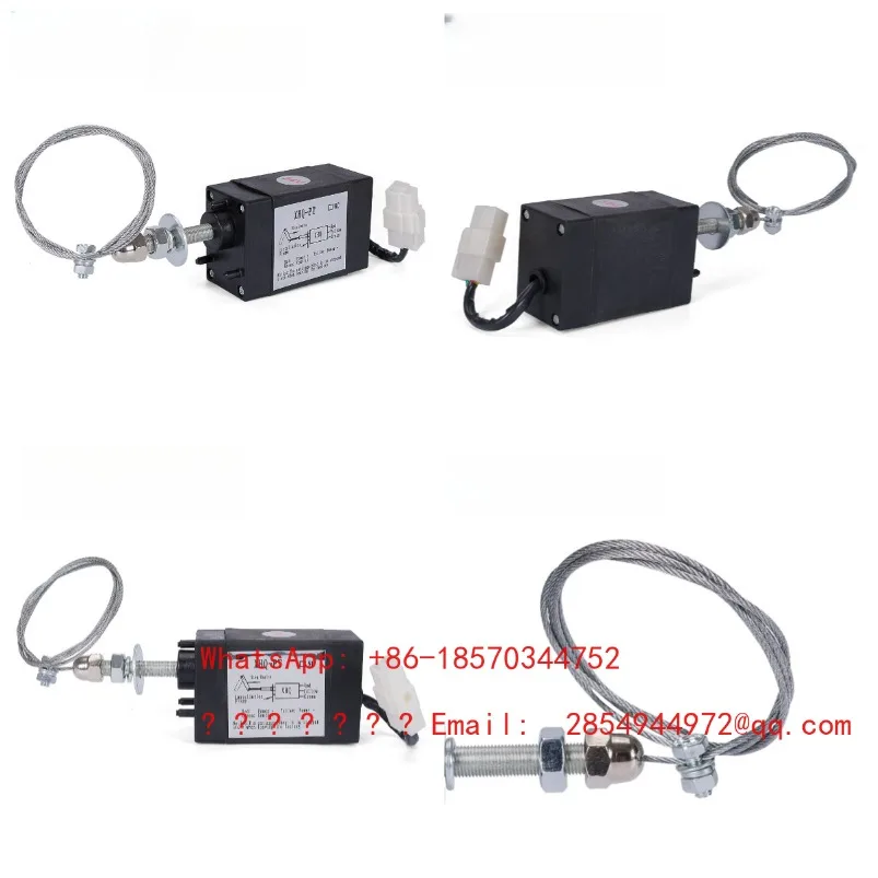12V24V Electronic Control Fuel Cut-off Vehicle and Vessel Power Generation Retrofit Throttle Switch Valve