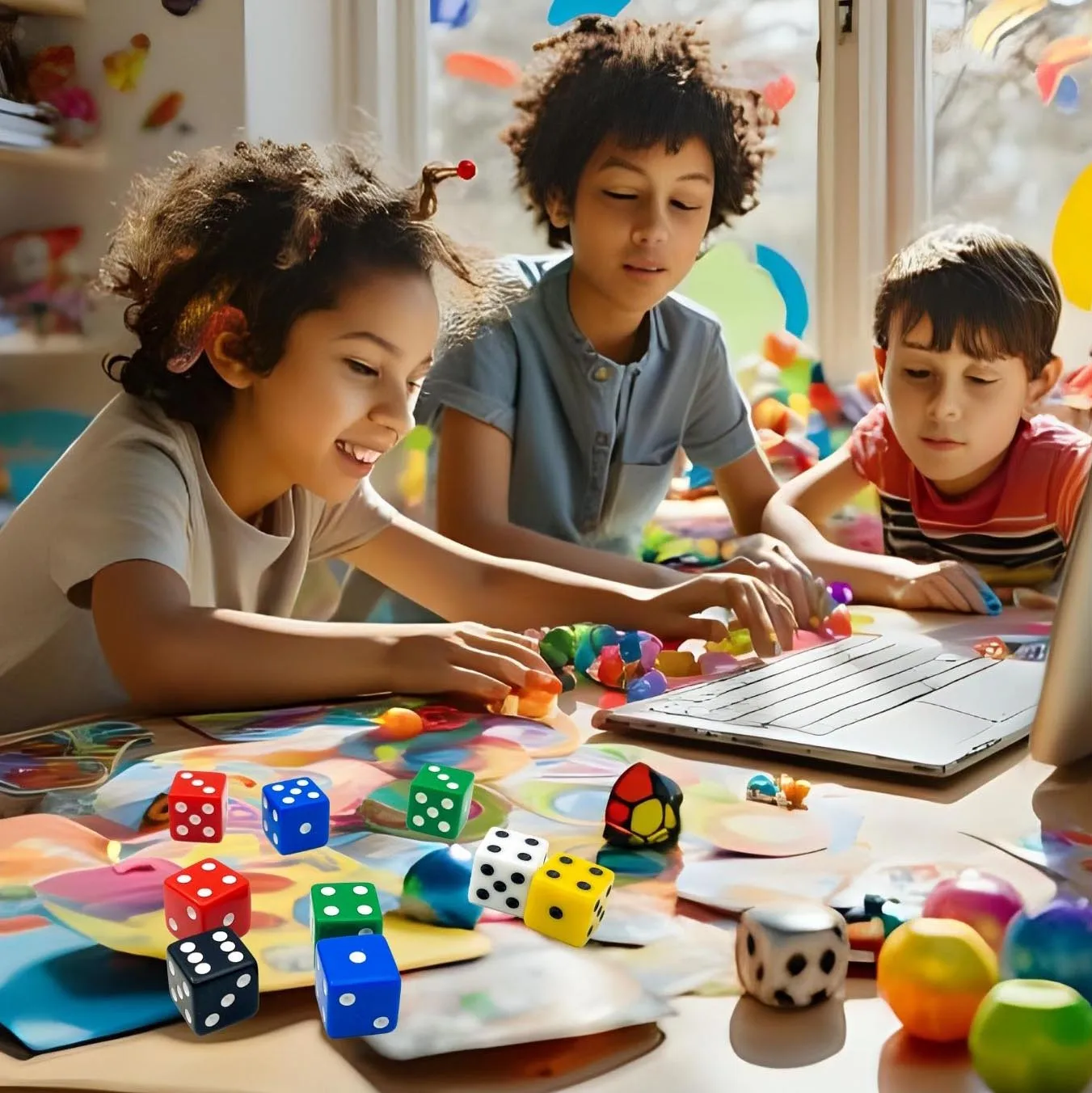 19 مللي متر أكريليك 6 جانب D6 زاوية مربعة نرد ملون غير شفاف لعبة الطاولة هدية حفلة #3