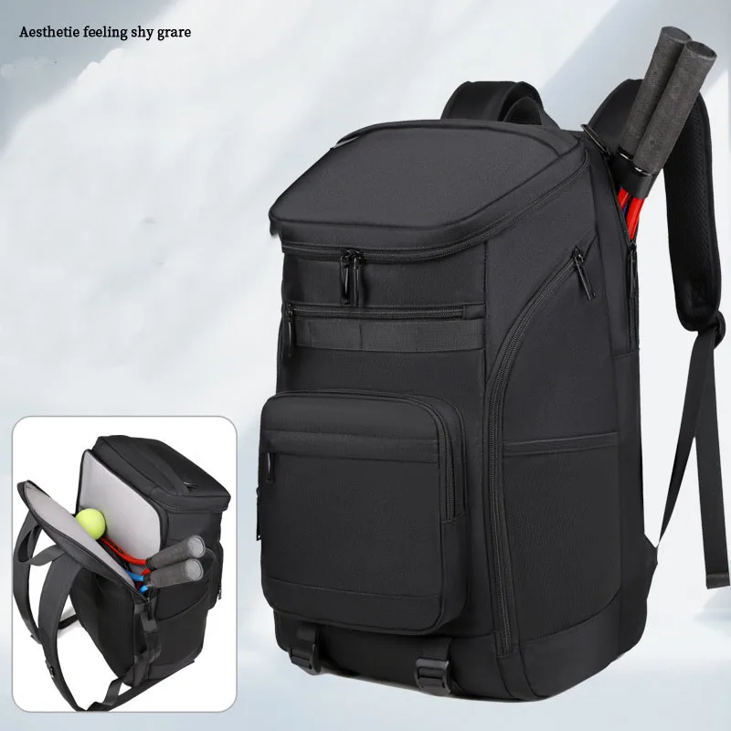 Badminton Bag Tennis Bag Multi In One Sports Bag Independent Shoe Compartment Dry Wet Separation Outdoor Training Backpack