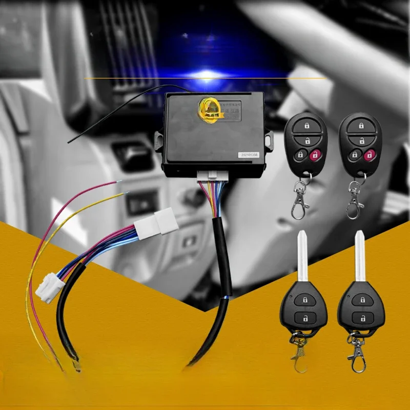 Car door remote control is suitable for non-destructive modification of passengers