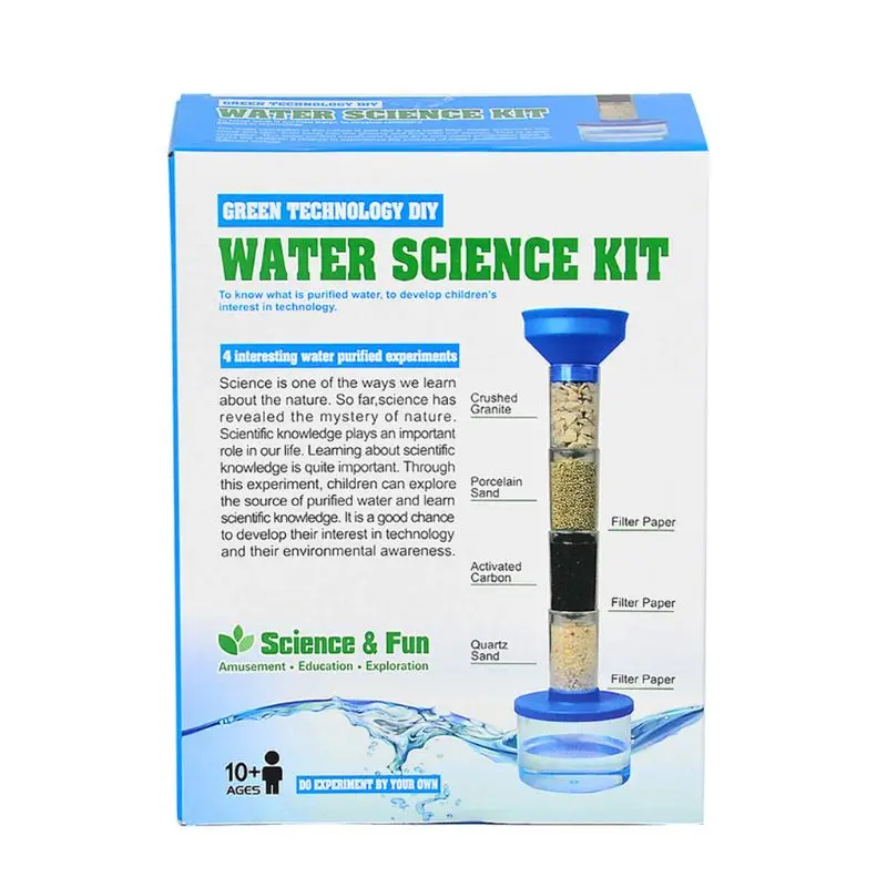 Realistic Clean Water Experiment Toy Scientific for Creative Children’s Gift