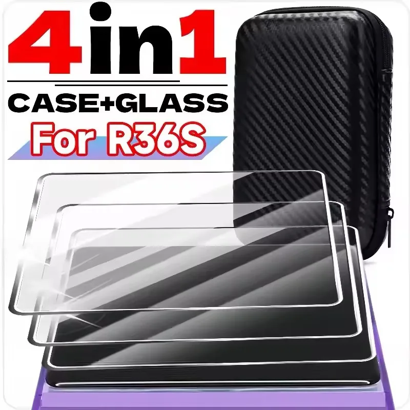 Glass+Bag for R36S/R35S Screen Protector 9H Tempered Glass F