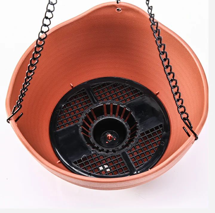 Country Style Metal Hanging Planter with Hook High Quality Flower Pot Kit Home Garden Balcony Nursery Decor Wholesale