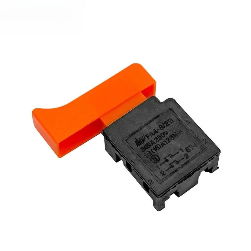 Interruptor de Energia de Plástico de Substituição para Furadeira de Impacto Elétrica de 26mm 28mm Modelo 04581 com Tampa Longa para Ferramentas de Im