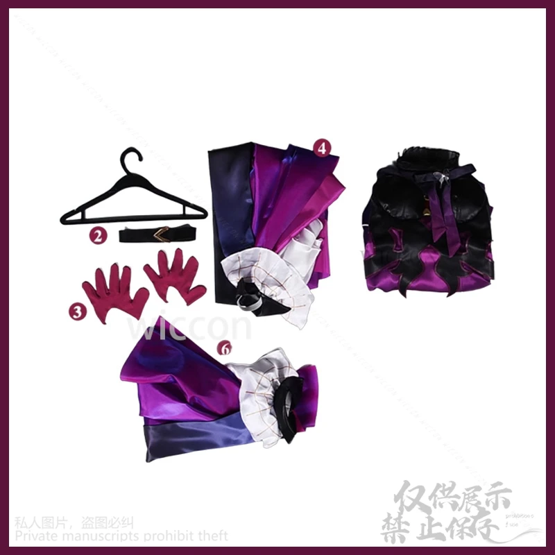 كافكا تأثيري أنيمي لعبة هونكاي: ستار السكك الحديدية زي الحفل مساء فستان لوليتا جيراي كي الفتيات امرأة الباروكات هالوين مخصصة