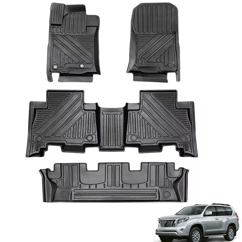 TPE rubber car floor mat high quality