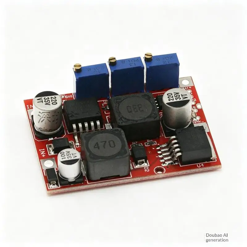 LM2596 Adjustable Step Up Down Boost Voltage Converter Module Constant Current Power Board for Circuit Repair Work
