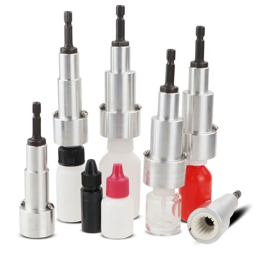 /Electric /Bottle /Capping Head 1/4 Inch Hex Shank Sealing Drill Adapter 8-18mm For Handheld Power Tool Home Workshop Packaging