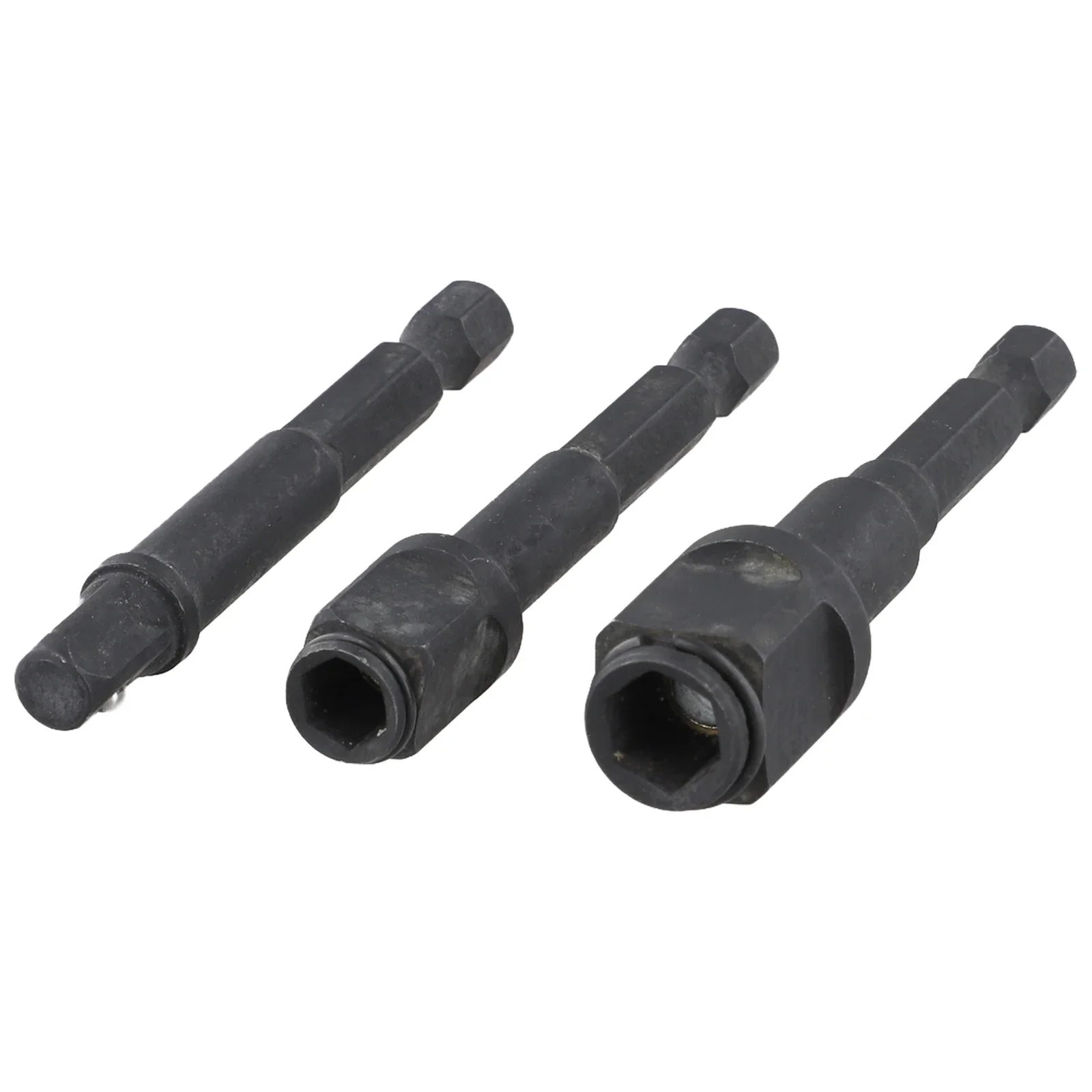 

For Impact Drive Bit Socket Adapter for 1/4 3/8 1/2 Inch Lightweight Design Magnetic Retention for Enhanced Tool Performance