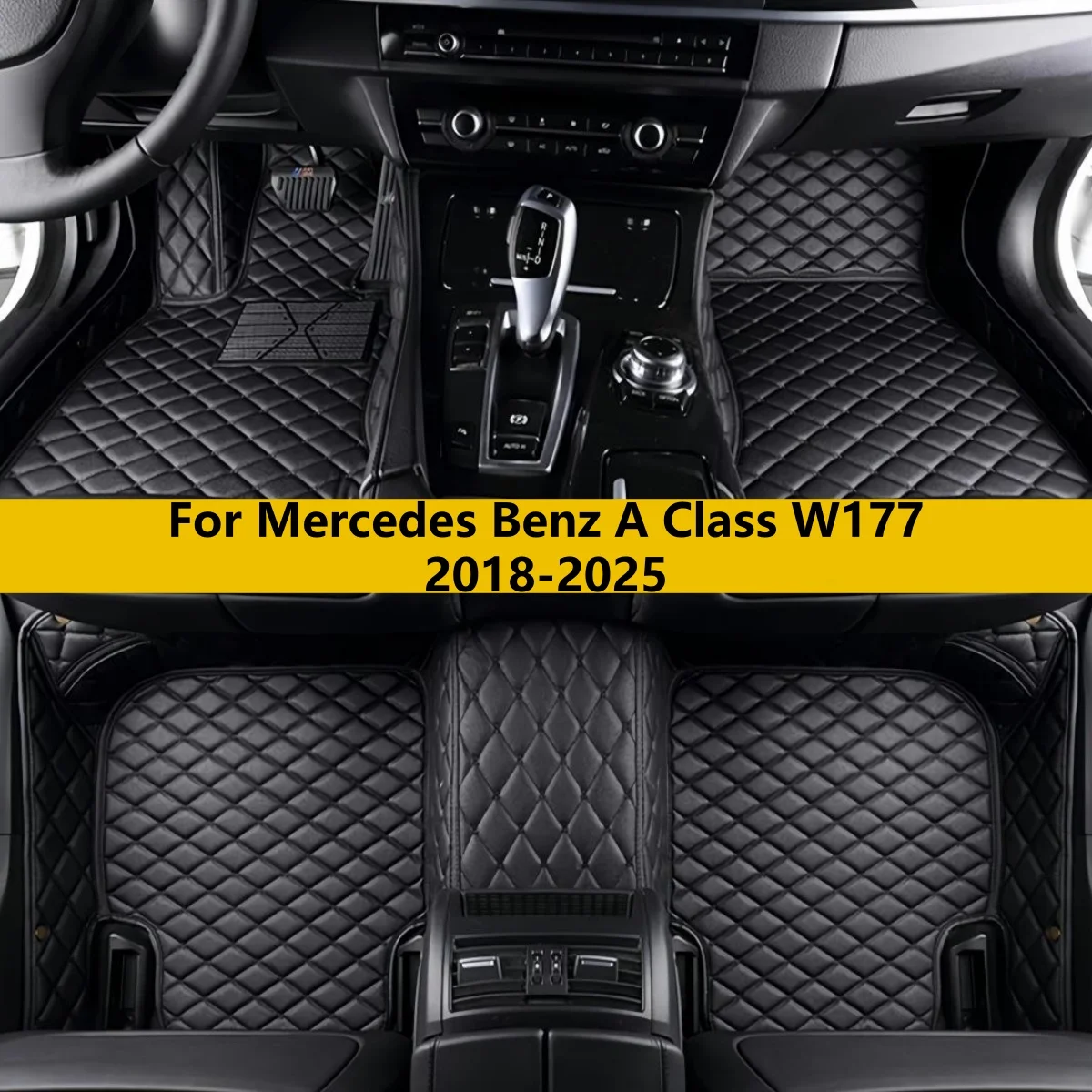 

Custom Car Floor Mats For Mercedes Benz A Class W177 2018 2019 2020 2021 2022 2023 2024 2025 Auto Full Set Carpet Pads