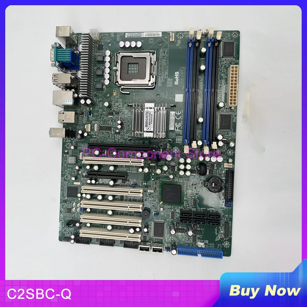 Para placa base de servidor Supermicro C2SBC-Q LGA775 5 * PCI