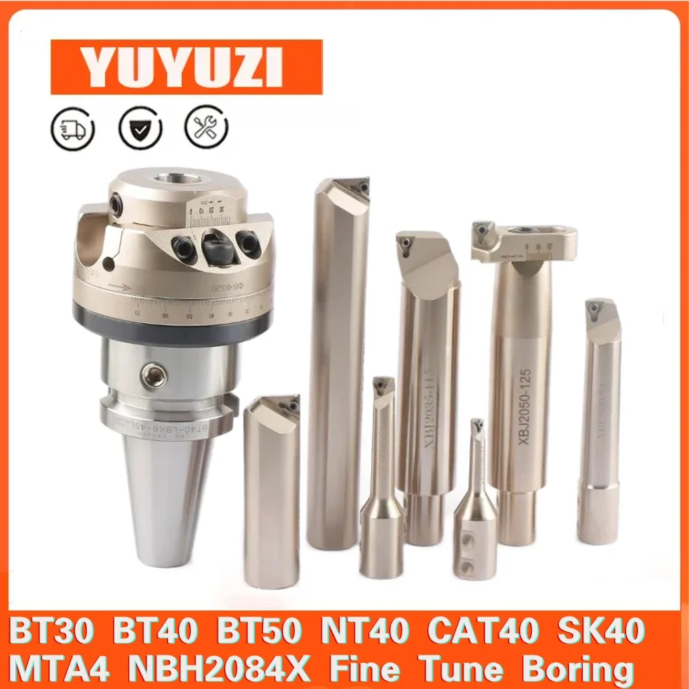 Wider Boring Range BT30 BT40 BT50 NT40 CAT40 SK40 MTA4 LBK NBH2084X Fine Tune Boring Head Bore Tool NBH2084