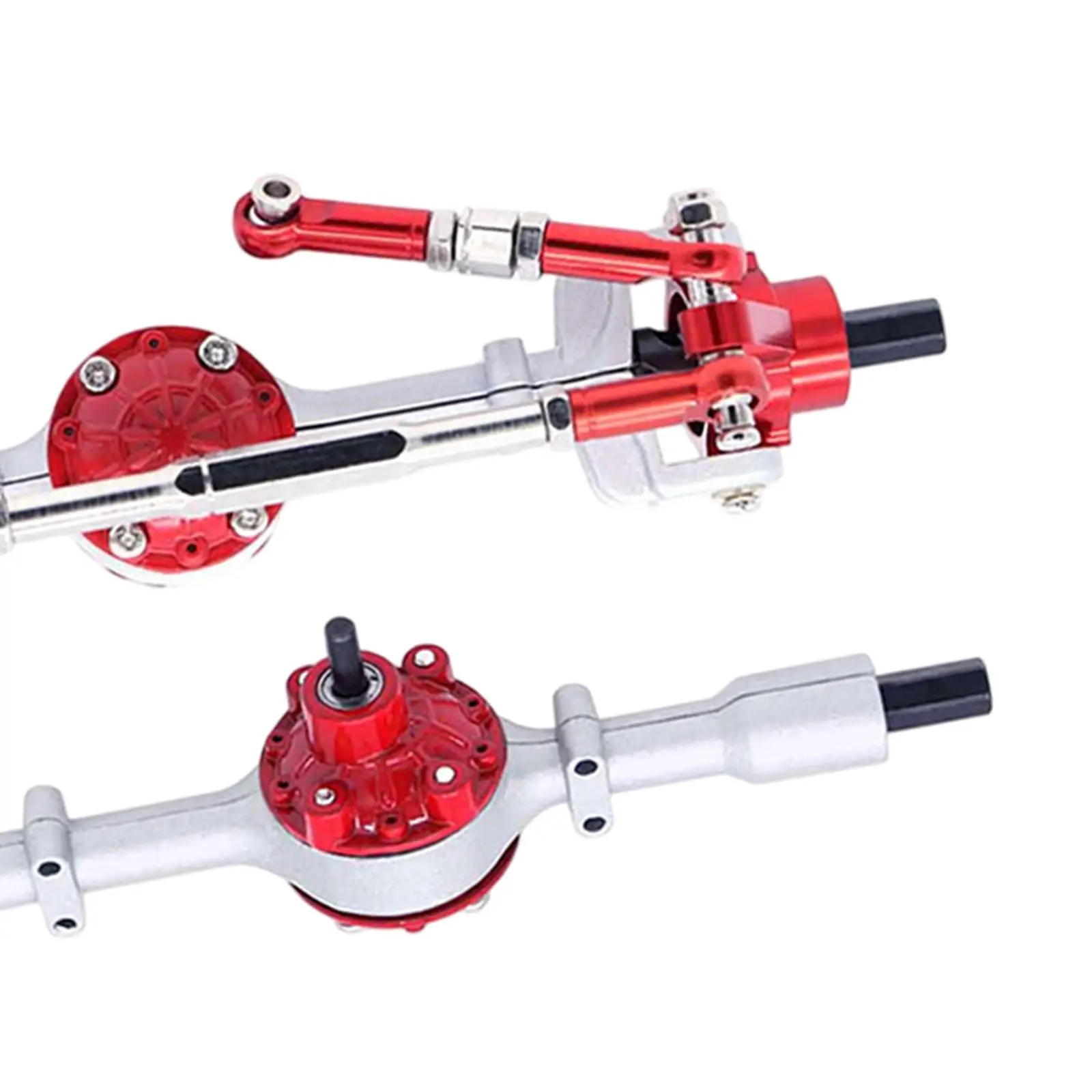 1:16 스케일 전후방 액슬 세트 완전한 액슬 세트, RC 자동차 금속 교체 부품 C14 B24 B14 B36 B16용