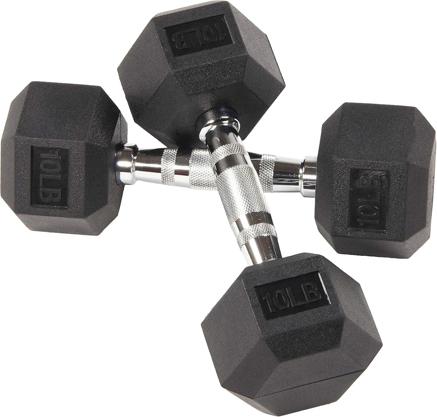 

Premium Rubber Encased Hex Dumbbell