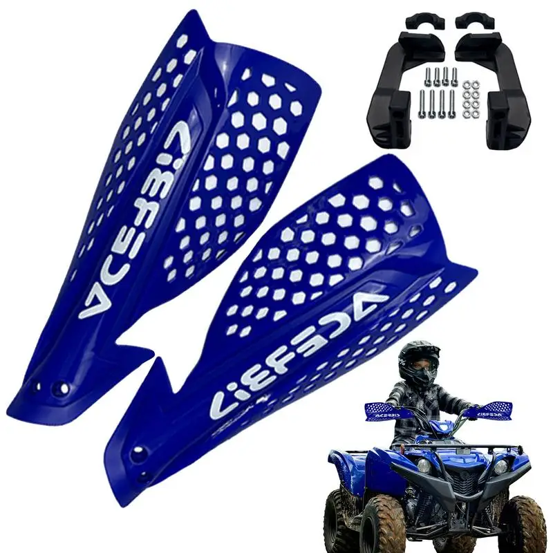 

Motorcycle Touring Hand Guards Motorcycle Hand Windshield Handguards Hand Guards Protector For ATV Electric Bike Off Road