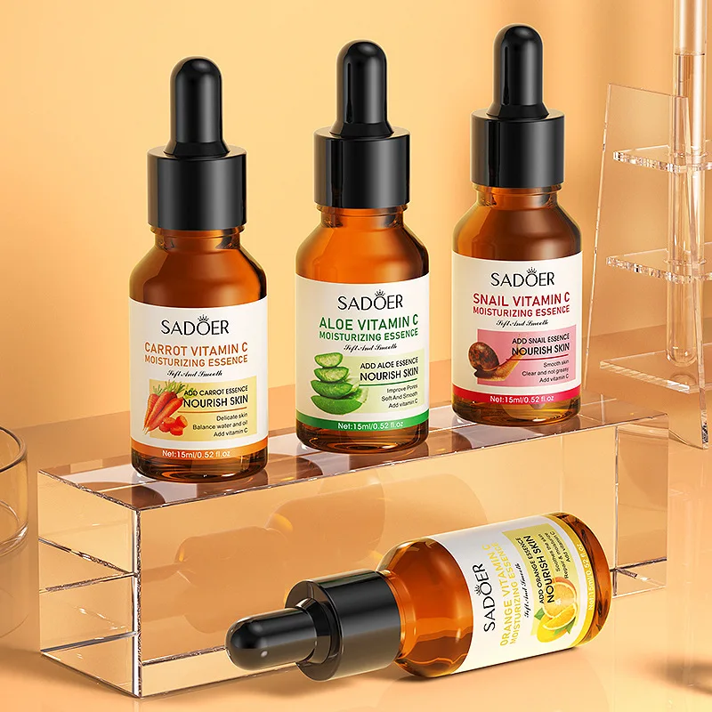 Vitamin C Serum For Face Refreshing Moisturizing skincare Snail Carotone Facial Serum Beauty Face Skin Care Products