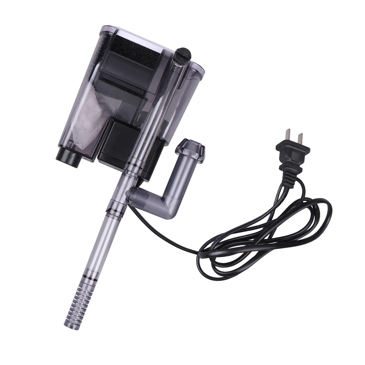 

Hanging Filter Wall Mounted Aquarium Filtration System 2.5W Waterfall Submersible Oxygen Pump For Freshwater Saltwater Tanks