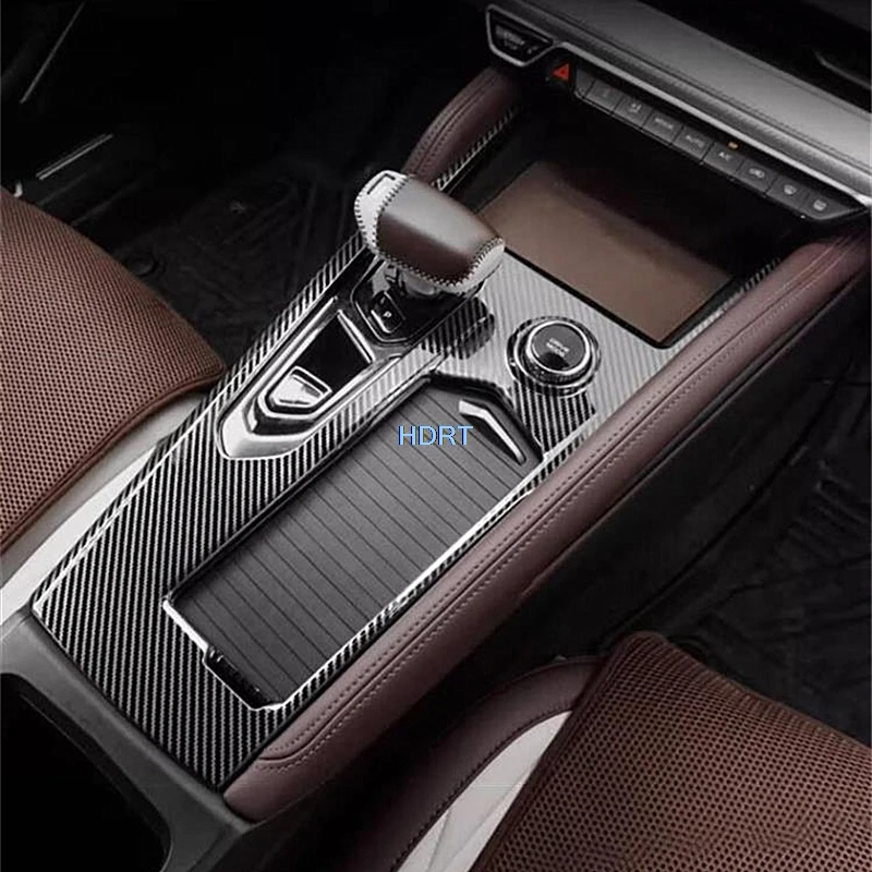 Car Style Carbon Fiber Interior Sticker Gear Shift Window Control Panel Air Vent Outlet For Geely Xingyue L Monjaro KX11 2021 +