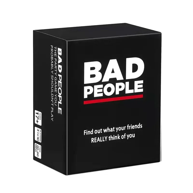 لعبة حفلات Bad People الأكثر مبيعًا، لعبة الحفلات التي يجب أن تكون لا تُلعبها وحزمة توسيع NSFW