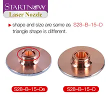 28mm Fiber Laser Nozzle for Precitec #6