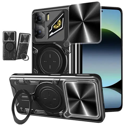 Custodia protettiva per ZTE Nubia Neo 3 Neo3 5G Custodia con supporto ad anello Protezione lente Fundas Coque Capa